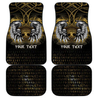 Personalized Cornwall Celtic Chough Car Mats With Tree Of Life - Wonder Print Shop