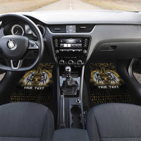 Personalized Cornwall Celtic Chough Car Mats With Tree Of Life - Wonder Print Shop