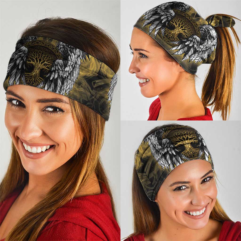 Personalized Cornwall Celtic Chough Neck Gaiter With Tree Of Life - Wonder Print Shop