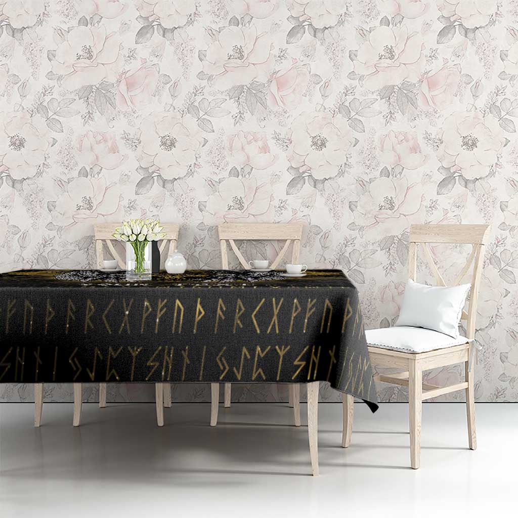 Personalized Cornwall Celtic Chough Tablecloth With Tree Of Life - Wonder Print Shop