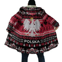 Polska Wesolych Swiat Cloak Lachy Sadeckie Pattern Black Version