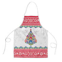 Poland Christmas Apron Polish Folk Art Christmas Tree