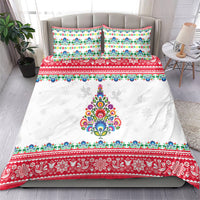 Poland Christmas Bedding Set Polish Folk Art Christmas Tree