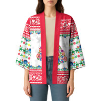 Poland Christmas Kimono Polish Folk Art Christmas Tree