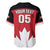 Custom Canada Hockey Baseball Jersey Maple Leaves Sporty Style