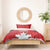 Canada Hockey Bedding Set Maple Leaves Sporty Style