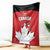 Canada Hockey Blanket Maple Leaves Sporty Style