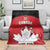 Canada Hockey Blanket Maple Leaves Sporty Style