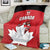 Canada Hockey Blanket Maple Leaves Sporty Style