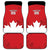 Canada Hockey Car Mats Maple Leaves Sporty Style