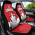 Canada Hockey Car Seat Cover Maple Leaves Sporty Style