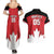 Custom Canada Hockey Couples Matching Summer Maxi Dress and Hawaiian Shirt Maple Leaves Sporty Style