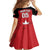 Custom Canada Hockey Family Matching Long Sleeve Bodycon Dress and Hawaiian Shirt Maple Leaves Sporty Style