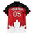 Custom Canada Hockey Family Matching Mermaid Dress and Hawaiian Shirt Maple Leaves Sporty Style