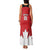 Custom Canada Hockey Family Matching Tank Maxi Dress and Hawaiian Shirt Maple Leaves Sporty Style