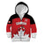 Custom Canada Hockey Kid Hoodie Maple Leaves Sporty Style