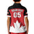 Custom Canada Hockey Kid Polo Shirt Maple Leaves Sporty Style