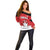 Custom Canada Hockey Off Shoulder Sweater Maple Leaves Sporty Style