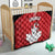 Canada Hockey Quilt Maple Leaves Sporty Style