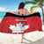 Canada Hockey Sarong Maple Leaves Sporty Style