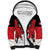 Custom Canada Hockey Sherpa Hoodie Maple Leaves Sporty Style