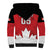 Custom Canada Hockey Sherpa Hoodie Maple Leaves Sporty Style