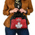 Canada Hockey Shoulder Handbag Maple Leaves Sporty Style