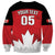 Custom Canada Hockey Sweatshirt Maple Leaves Sporty Style