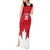 Custom Canada Hockey Tank Maxi Dress Maple Leaves Sporty Style