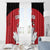 Canada Hockey Window Curtain Maple Leaves Sporty Style