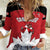 Custom Canada Hockey Women Casual Shirt Maple Leaves Sporty Style