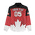 Custom Canada Hockey Women Casual Shirt Maple Leaves Sporty Style