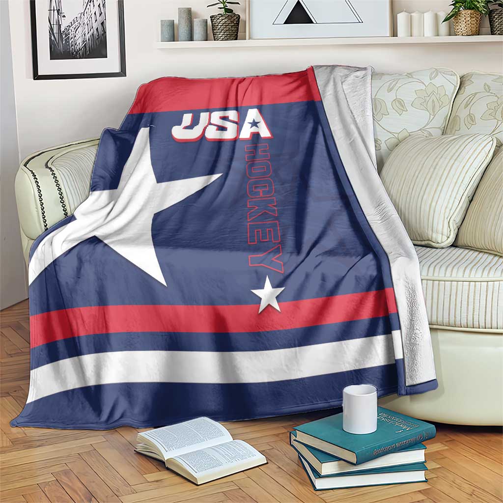 USA Hockey Blanket Go Champions