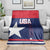 USA Hockey Blanket Go Champions