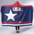 USA Hockey Hooded Blanket Go Champions