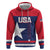 Custom USA Hockey Hoodie Go Champions