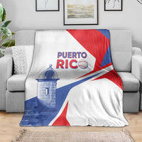 Puerto Rico Baseball Blanket El Morro Sporty Style
