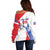 Puerto Rico Baseball Custom Off Shoulder Sweater El Morro Sporty Style