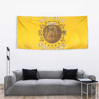 Honor Buffalo Soldiers Tapestry African American Cavalry Yellow Version - Wonder Print Shop