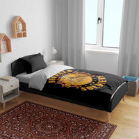 Honor Buffalo Soldiers Bedding Set African American Cavalry Black Version - Wonder Print Shop