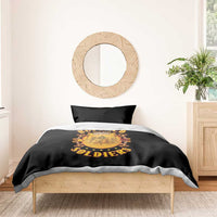 Honor Buffalo Soldiers Bedding Set African American Cavalry Black Version - Wonder Print Shop