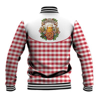 Oktoberfest Baseball Jacket Country Cowboy Style Red Version