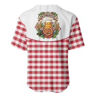 Oktoberfest Baseball Jersey Country Cowboy Style Red Version