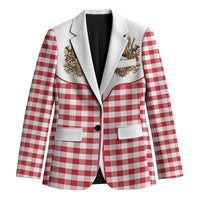 Oktoberfest Blazer Country Cowboy Style Red Version