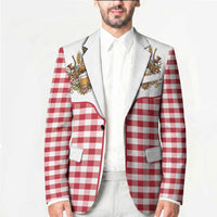 Oktoberfest Blazer Country Cowboy Style Red Version