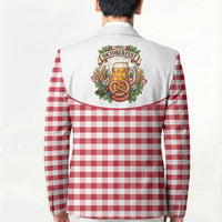 Oktoberfest Blazer Country Cowboy Style Red Version