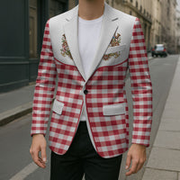 Oktoberfest Blazer Country Cowboy Style Red Version