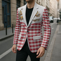 Oktoberfest Blazer Country Cowboy Style Red Version