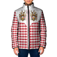 Oktoberfest Padded Jacket Country Cowboy Style Red Version