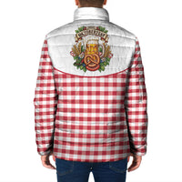 Oktoberfest Padded Jacket Country Cowboy Style Red Version
